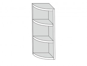 19.30.0р Полка угловая (h=913) радиусная  ЛДСП УНИ в Новой Ляле - novaya-lyalya.магазин96.com | фото