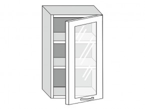 19.50.3 Шкаф настенный (h=913) на 500мм с 1-ой стекл. дверцей в Новой Ляле - novaya-lyalya.магазин96.com | фото