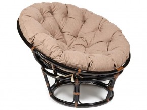 Кресло Papasan 23/01 W с подушкой Antique brown, экошерсть Коричневый в Новой Ляле - novaya-lyalya.магазин96.com | фото