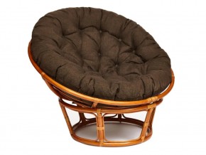 Кресло Papasan 23/01 W с подушкой Cognac, ткань Коричневый в Новой Ляле - novaya-lyalya.магазин96.com | фото