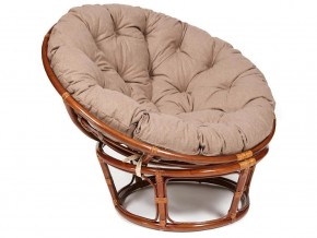 Кресло Papasan 23/01 W с подушкой Pecan, экошерсть Коричневый в Новой Ляле - novaya-lyalya.магазин96.com | фото