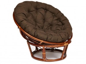 Кресло Papasan 23/01 W с подушкой Pecan, ткань Коричневый в Новой Ляле - novaya-lyalya.магазин96.com | фото