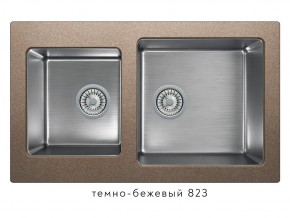 Мойка комбинированная Tolero twist TTS-840 Темно-бежевый 823 в Новой Ляле - novaya-lyalya.магазин96.com | фото