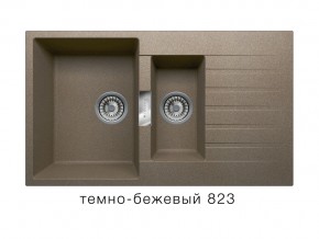 Мойка кварцевая Tolero Loft TL-860 Темно-бежевый 823 в Новой Ляле - novaya-lyalya.магазин96.com | фото