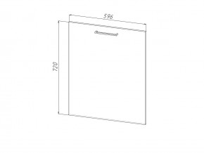 П 60 Комплект для посудомоечной машины 600 мм (цоколь + фасад) ЛДСП в Новой Ляле - novaya-lyalya.магазин96.com | фото