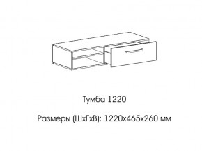 Тумба 1220 (низкая) в Новой Ляле - novaya-lyalya.магазин96.com | фото